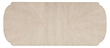 Hooker Furniture Nouveau Chic Rectangle Dining Table w/1-22in Leaf 6500-75200-80