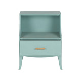 George III Bedside Table - Blue