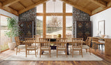 Hooker Furniture Big Sky Trestle Dining Table w/2-20in leaves 6700-75200-80