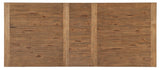 Hooker Furniture Big Sky Trestle Dining Table w/2-20in leaves 6700-75200-80