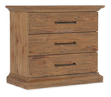 Hooker Furniture Big Sky Three Drawer Nightstand 6700-90016-80