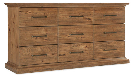 Hooker Furniture Big Sky Nine Drawer Dresser 6700-90202-80