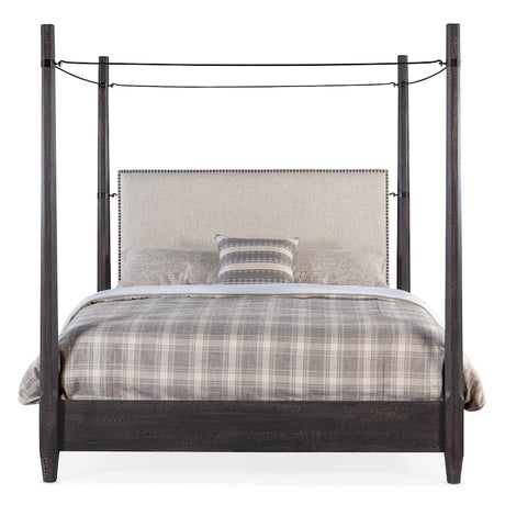 Hooker Furniture Big Sky King Poster Bed w/canopy 6700-90666-98