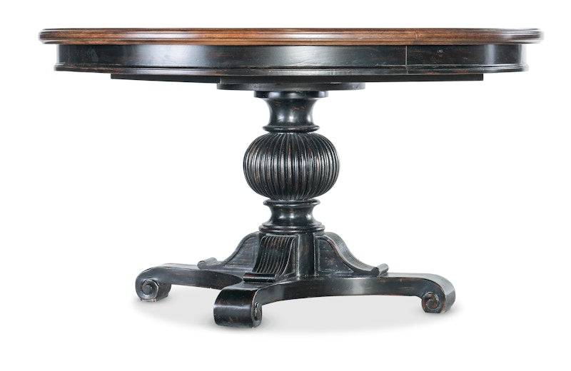 Hooker Furniture Charleston Round Pedestal Dining Table w/1-20in leaf 6750-75203-00