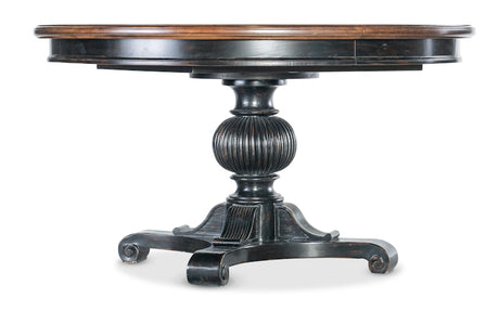 Hooker Furniture Charleston Round Pedestal Dining Table w/1-20in leaf 6750-75203-00