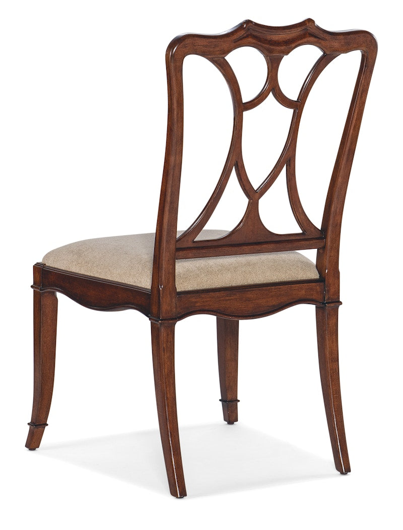 Hooker Furniture Charleston Upholstered Seat Side Chair-2 per carton/price ea 6750-75310-85
