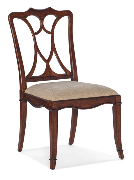 Hooker Furniture Charleston Upholstered Seat Side Chair-2 per carton/price ea 6750-75310-85