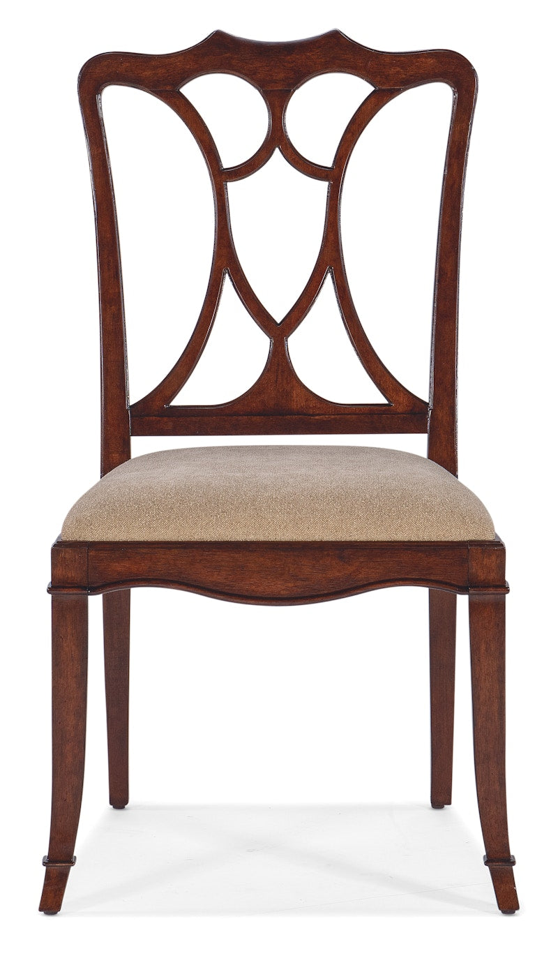 Hooker Furniture Charleston Upholstered Seat Side Chair-2 per carton/price ea 6750-75310-85