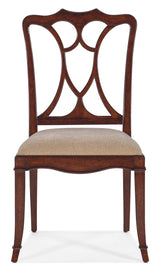 Hooker Furniture Charleston Upholstered Seat Side Chair-2 per carton/price ea 6750-75310-85