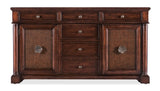 Hooker Furniture Charleston Two Door-Six Drawer Buffet 6750-75902-85