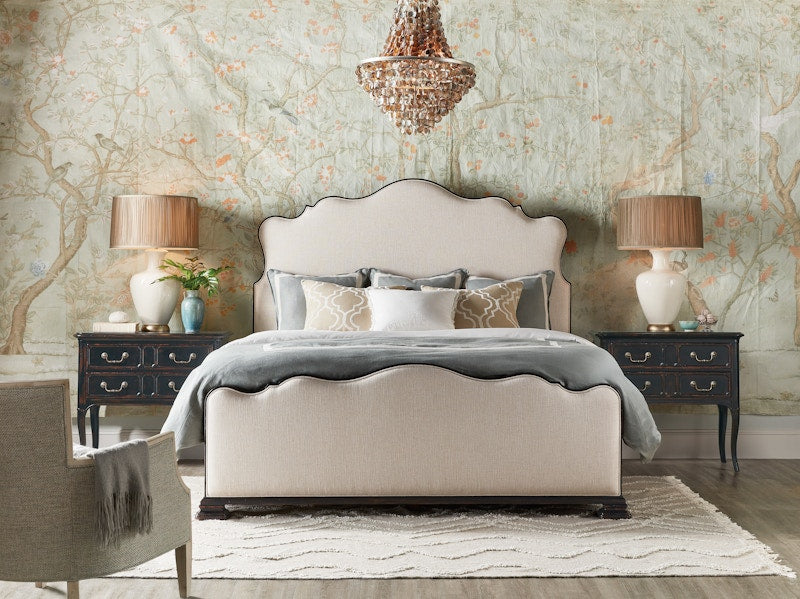 Hooker Furniture Charleston Cal King Upholstered Bed 6750-90860-97