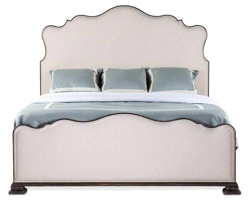 Hooker Furniture Charleston Cal King Upholstered Bed 6750-90860-97