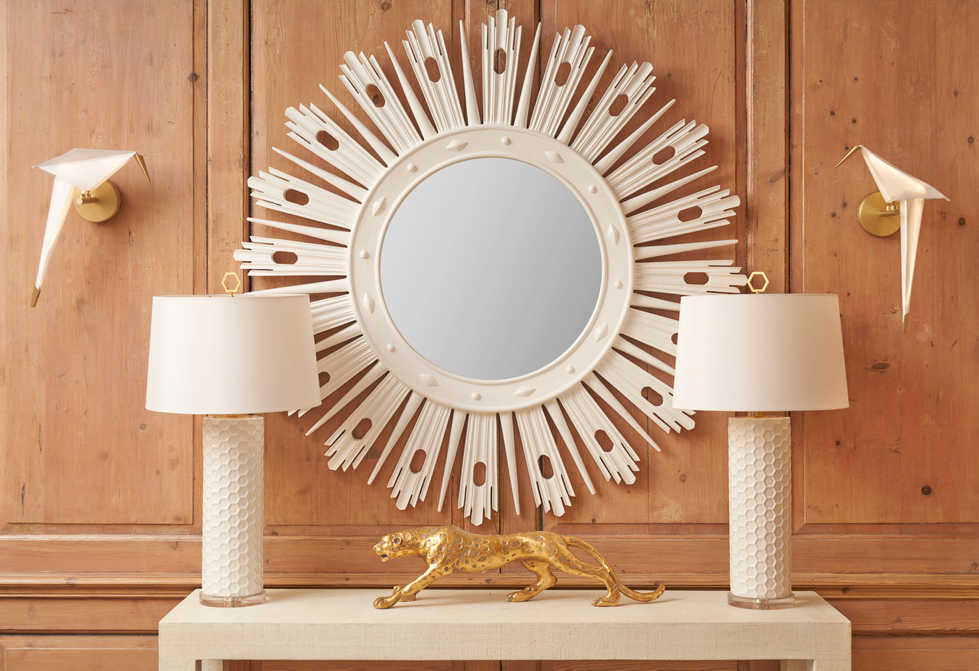Wasden Mirror - White