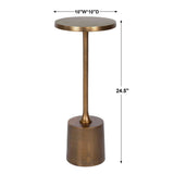 Sanaga Drink Table, Gold