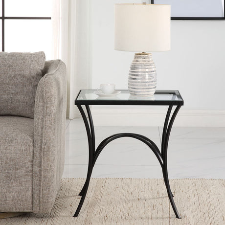 Alayna End Table, Black