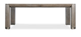 Hooker Furniture Modern Mood Leg Dining Table w/1-24in leaf 6850-75200-89