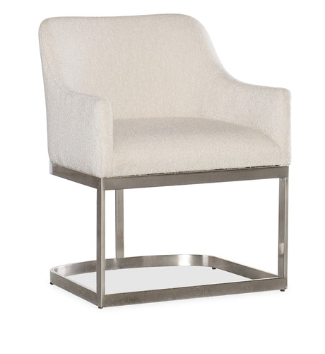 Hooker Furniture Modern Mood Upholstered Arm Chair w/Metal Base 6850-75300-95