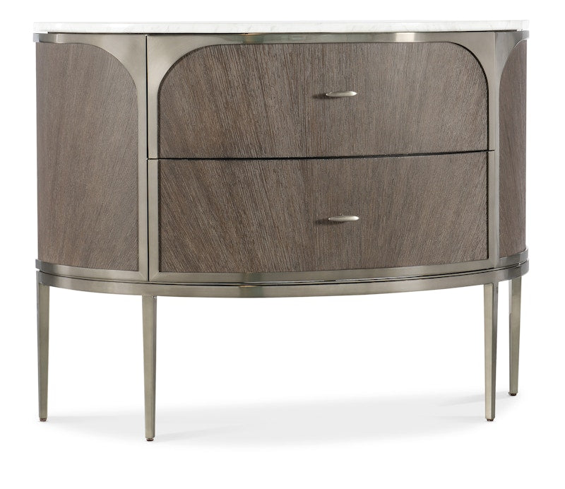 Hooker Furniture Modern Mood Two Drawer Nightstand 6850-90215-89