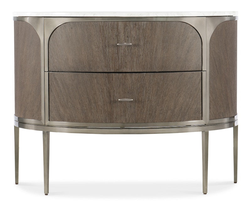 Hooker Furniture Modern Mood Two Drawer Nightstand 6850-90215-89