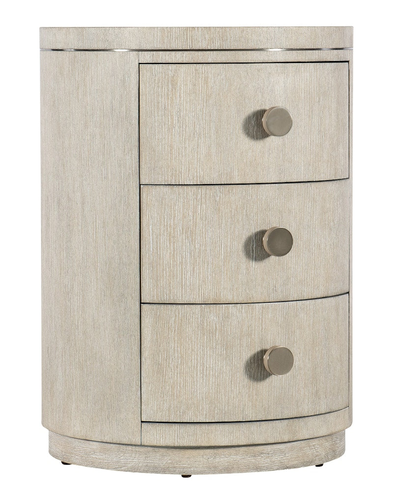 Hooker Furniture Modern Mood Round Nightstand 6850-90315-80