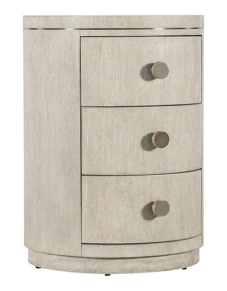 Hooker Furniture Modern Mood Round Nightstand 6850-90315-80