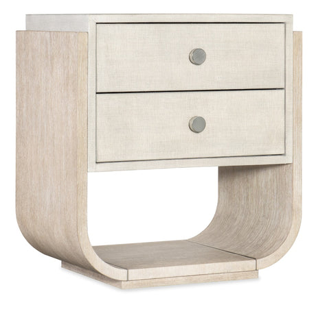 Hooker Furniture Modern Mood Two Drawer Nightstand 6850-90416-80