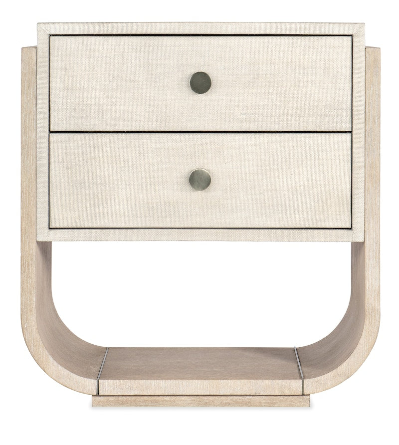 Hooker Furniture Modern Mood Two Drawer Nightstand 6850-90416-80