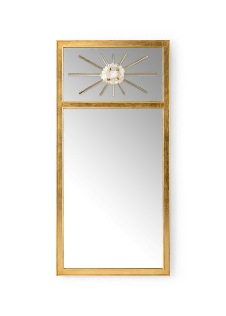 Crystal Trumeau Mirror