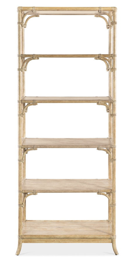 Hooker Furniture Retreat Pole Rattan Bookcase 6950-10445-80