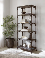 Hooker Furniture Retreat Pole Rattan Bookcase 6950-10445-99