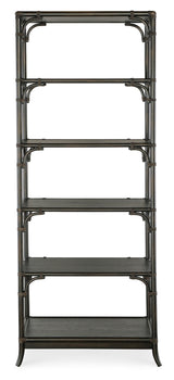 Hooker Furniture Retreat Pole Rattan Bookcase 6950-10445-99