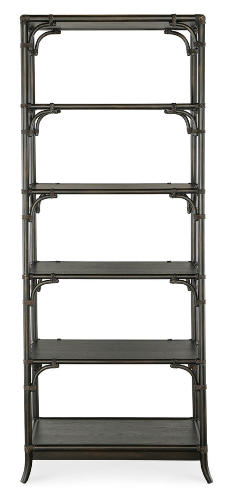 Hooker Furniture Retreat Pole Rattan Bookcase 6950-10445-99