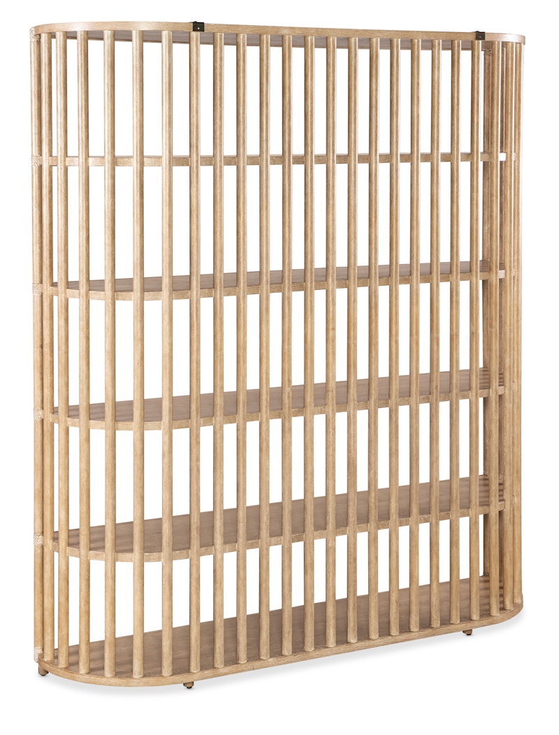 Hooker Furniture Retreat Slatted Bookcase 6950-10446-80