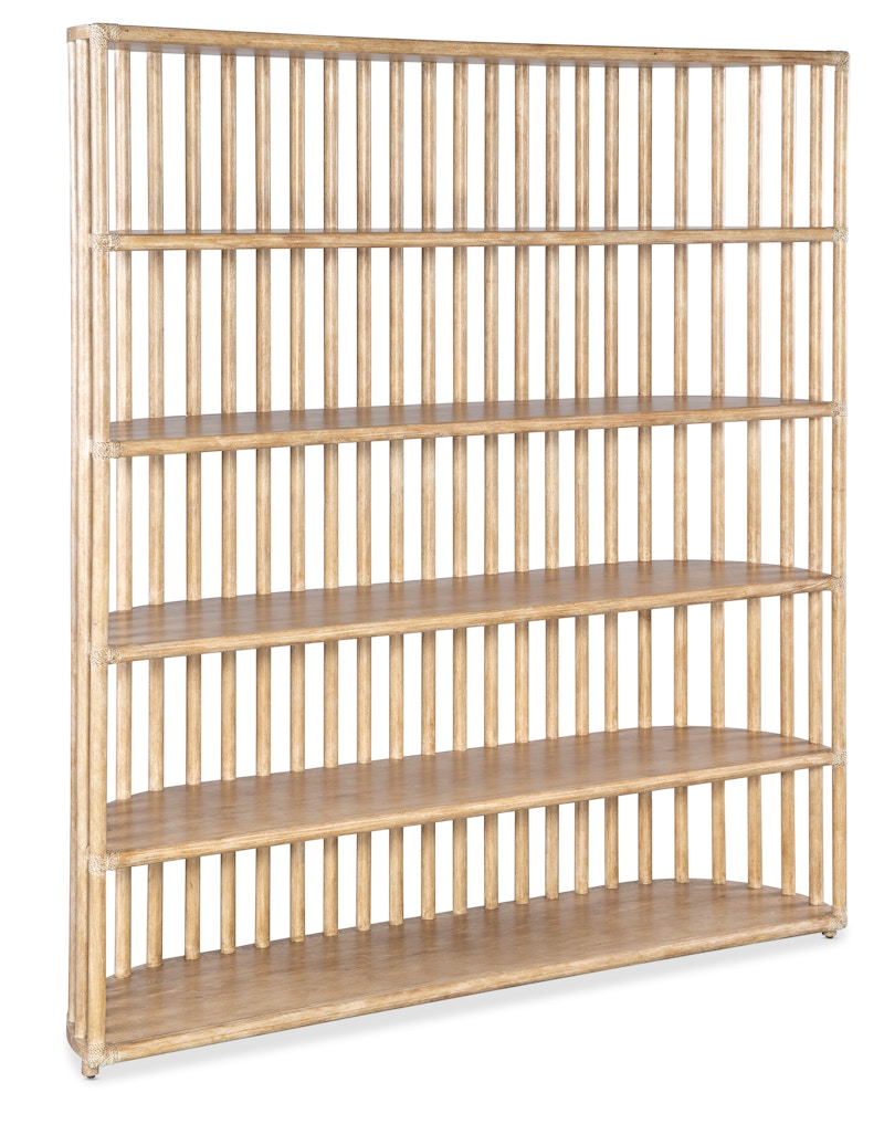 Hooker Furniture Retreat Slatted Bookcase 6950-10446-80