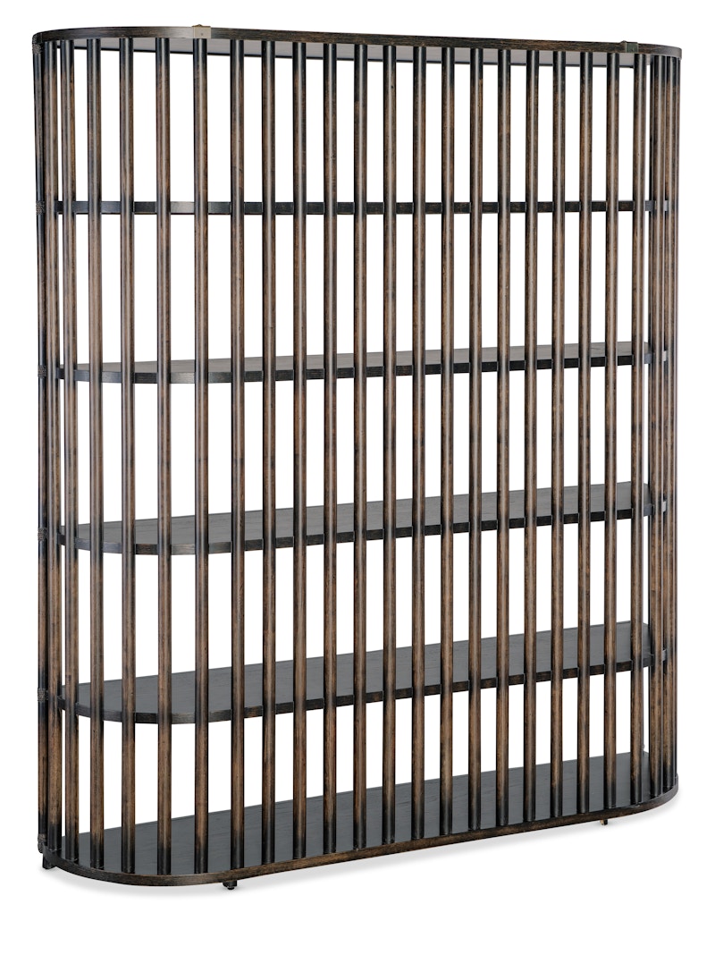 Hooker Furniture Retreat Slatted Bookcase 6950-10446-99