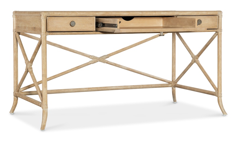 Hooker Furniture Retreat Pole Rattan Writing Desk 6950-10458-80