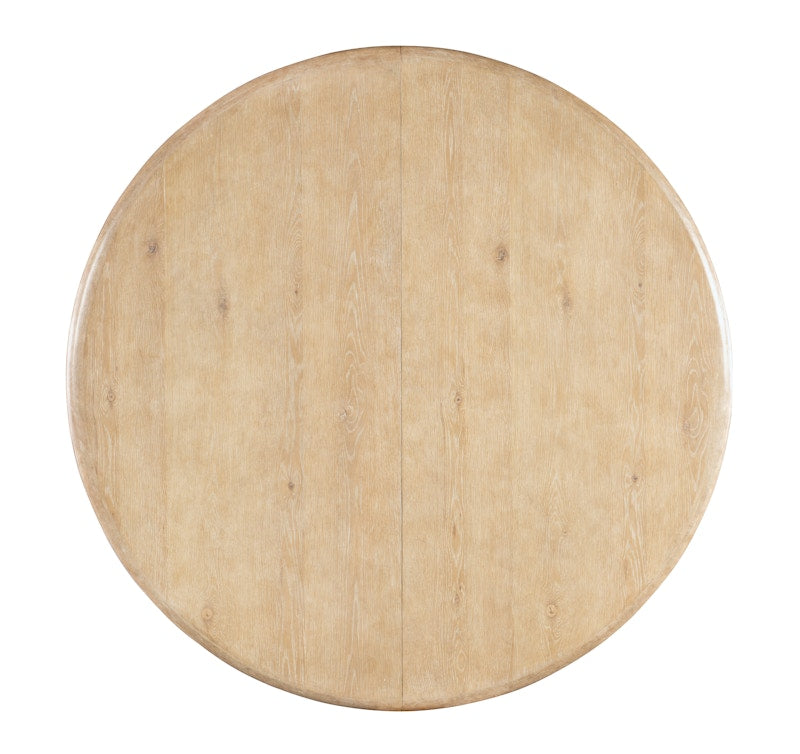 Hooker Furniture Retreat Pole Rattan Round Dining Table w/1-20in leaf 6950-75201-80