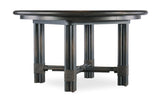 Hooker Furniture Retreat Pole Rattan Round Dining Table w/1-20in leaf 6950-75201-99