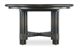 Hooker Furniture Retreat Pole Rattan Round Dining Table w/1-20in leaf 6950-75201-99