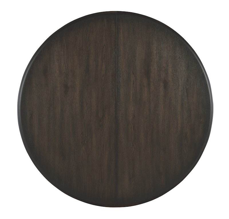 Hooker Furniture Retreat Pole Rattan Round Dining Table w/1-20in leaf 6950-75201-99