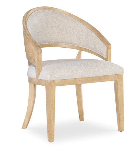 Hooker Furniture Retreat Cane Barrel Back Chair - 2 per ctn/price each 6950-75400-80