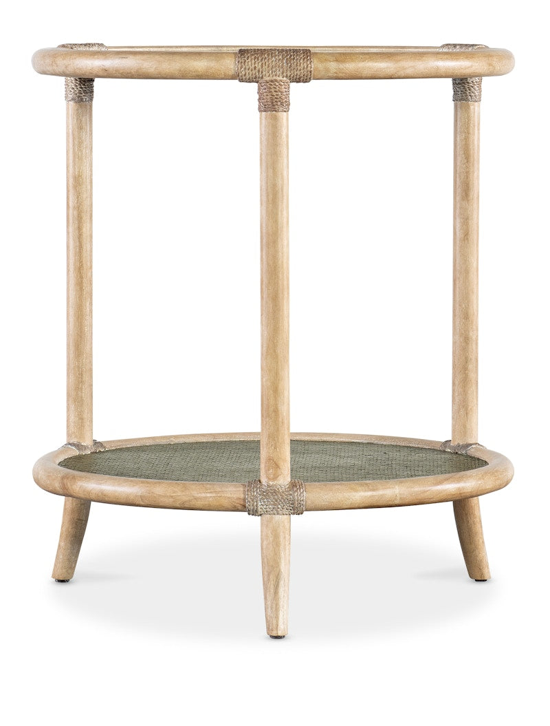 Hooker Furniture Retreat Raffia End Table 6950-80116-35