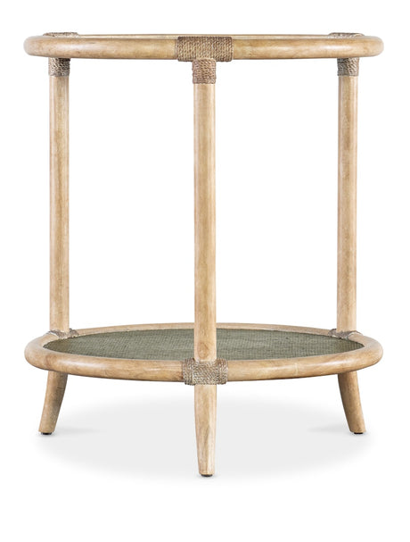 Hooker Furniture Retreat Raffia End Table 6950-80116-35
