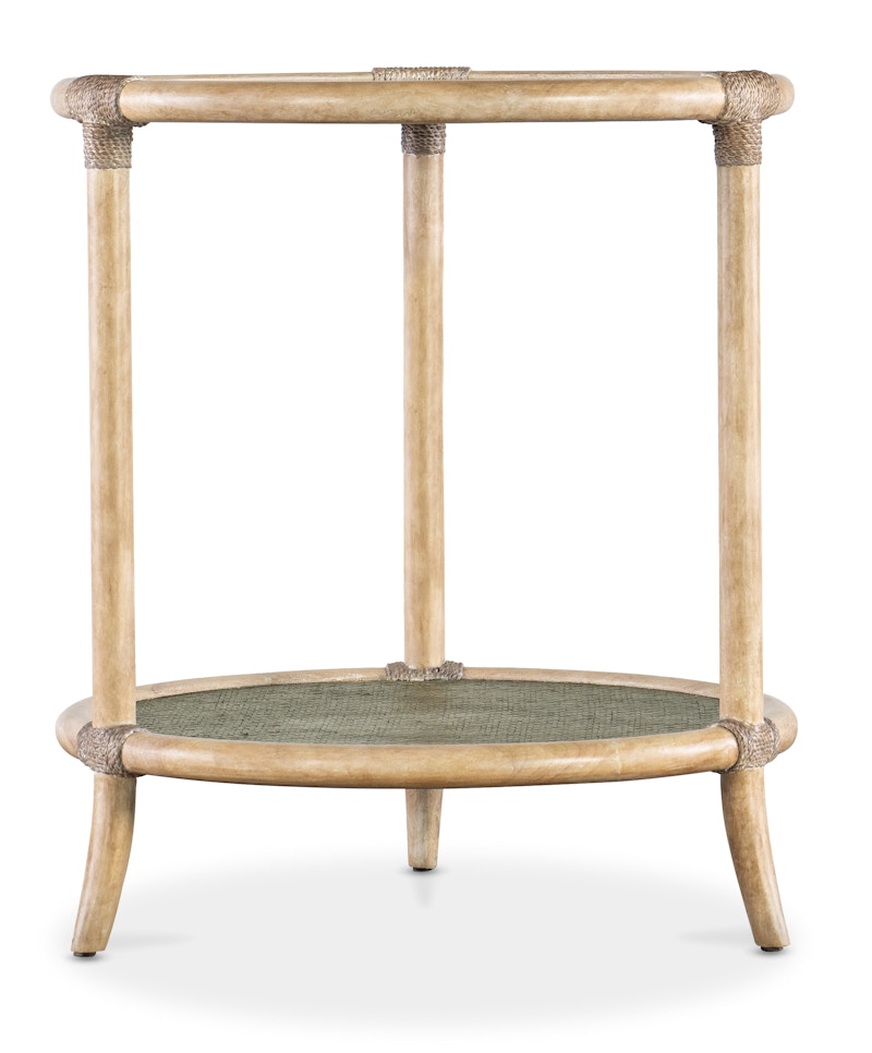 Hooker Furniture Retreat Raffia End Table 6950-80116-35