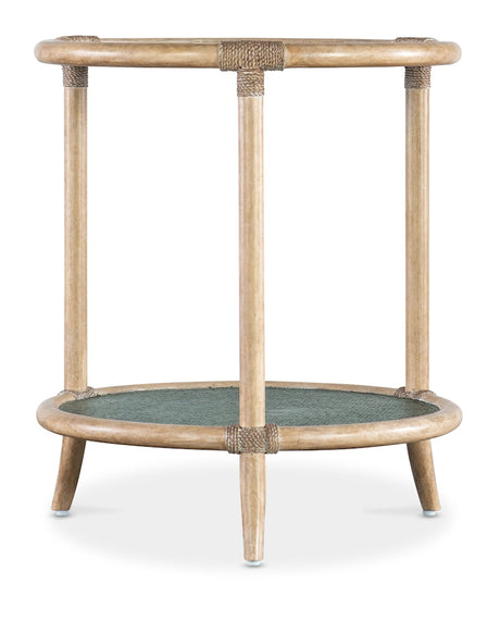 Hooker Furniture Retreat Raffia End Table 6950-80116-45