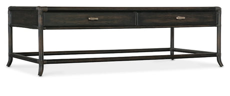 Hooker Furniture Retreat Pole Rattan Cocktail Table 6950-80210-99