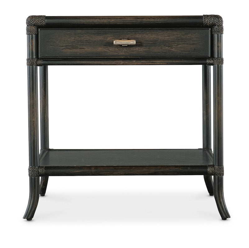 Hooker Furniture Retreat Pole Rattan End Table 6950-80213-99