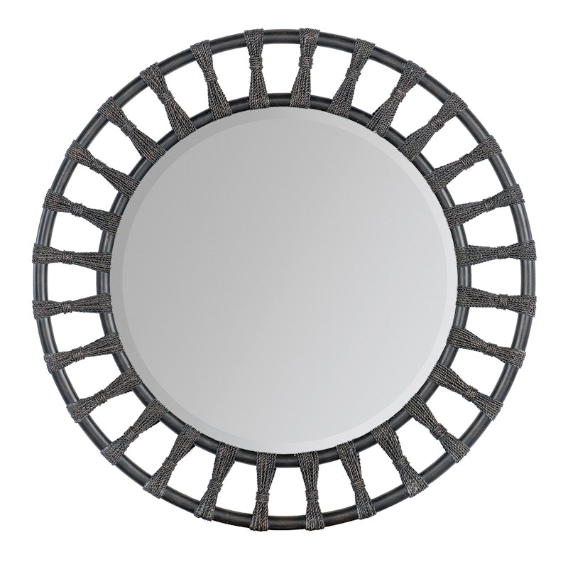 Hooker Furniture Retreat Pole Rattan Accent Mirror 6950-90005-99