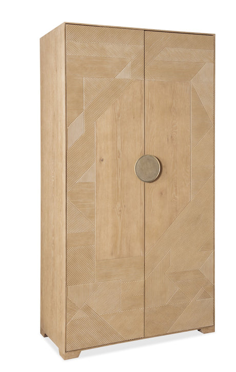 Hooker Furniture Retreat Split Rattan Wardrobe 6950-90013-80