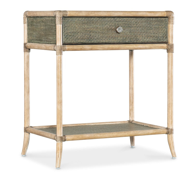 Hooker Furniture Retreat Pole Rattan Bedside Table 6950-90117-35